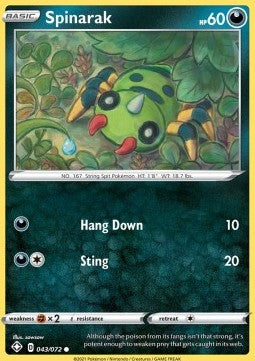Spinarak - Destino Splendente (Common) [SHF-43]