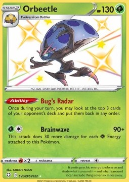 Orbeetle - Destino Splendente (Secret Rare) [SHF-SV9]