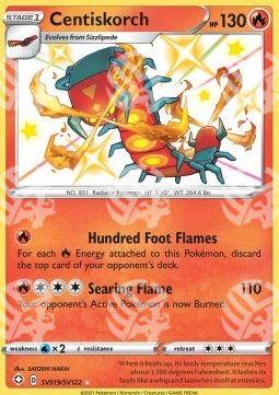 Centiskorch - Destino Splendente (Secret Rare) [SHF-SV19]