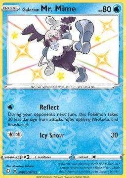 Galarian Mr. Mime - Destino Splendente (Secret Rare) [SHF-SV20]