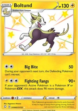 Boltund - Destino Splendente (Secret Rare) [SHF-SV40]