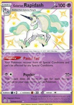 Rapidash di Galar - Destino Splendente (Secret Rare) [SHF-SV48]