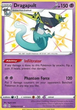 Dragapult - Destino Splendente (Secret Rare) [SHF-SV62]