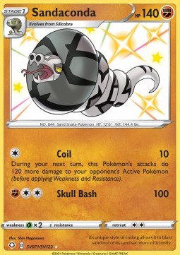 Sandaconda - Destino Splendente (Secret Rare) [SHF-SV71]