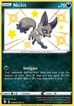 Nickit - Destino Splendente (Secret Rare) [SHF-SV81]