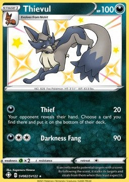 Thievul - Destino Splendente (Secret Rare) [SHF-SV82]