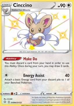 Cinccino - Destino Splendente (Secret Rare) [SHF-SV94]