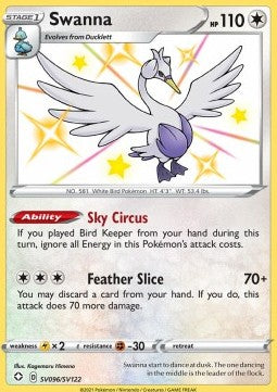 Swanna - Destino Splendente (Secret Rare) [SHF-SV96]