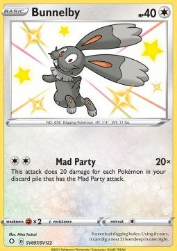 Bunnelby - Destino Splendente (Secret Rare) [SHF-SV97]