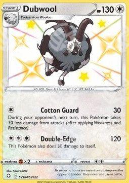 Dubwool - Destino Splendente (Secret Rare) [SHF-SV104]