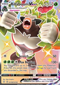 Rillaboom VMAX - Destino Splendente (Secret Rare) [SHF-SV106]