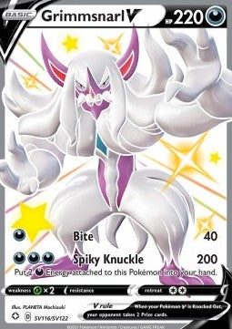 Grimmsnarl V - Destino Splendente (Secret Rare) [SHF-SV116]