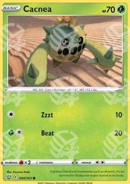 Cacnea - Stili di Lotta (Common) [BST-4]