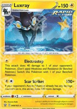 Luxray - Stili di Lotta (Holo Rare) [BST-48]