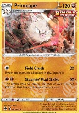 Primeape - Stili di Lotta (Rare) [BST-67]