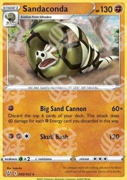 Sandaconda - Stili di Lotta (Holo Rare) [BST-82]