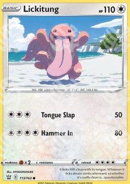Lickitung - Stili di Lotta (Common) [BST-113]