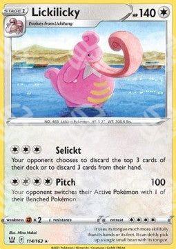 Lickilicky - Stili di Lotta (Rare) [BST-114]