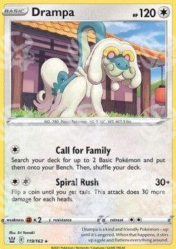 Drampa - Stili di Lotta (Rare) [BST-119]