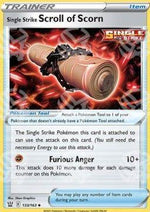 Rotolo dello Sdegno Colpo Singolo - Stili di Lotta (Uncommon) [BST-133]