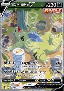 Tyranitar V - Stili di Lotta (Ultra Rare) [BST-155]