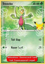 Treecko - EX Rubino & Zaffiro (Oversized) [RS-76]