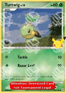 Turtwig Lv.10 - Diamante & Perla (Oversized) [DP-103]