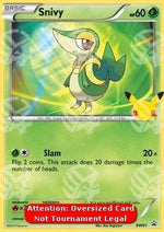 Snivy - BW Black Star Promos (Oversized) [BW-01]