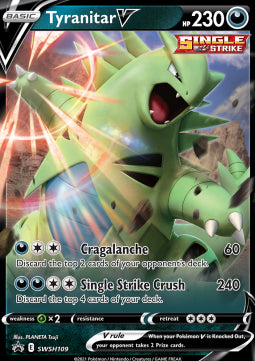 Tyranitar V - SWSH Black Star Promos (Promo) [SWSH-109]
