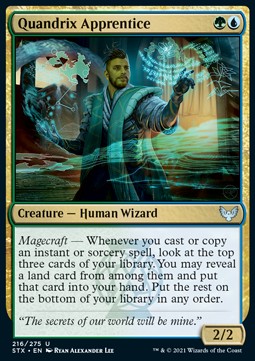 Apprendista di Quandrix - Strixhaven: Scuola dei Maghi (Uncommon) [STX-216]