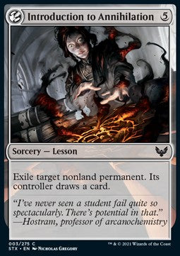 Introduzione allo Sterminio - Strixhaven: Scuola dei Maghi (Common) [STX-3]