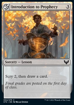 Introduzione alla Profezia - Strixhaven: Scuola dei Maghi (Common) [STX-4]