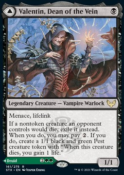 Valentin, Decano della Vena // Lisette, Decana della Radice - Strixhaven: Scuola dei Maghi (Rare) [STX-161]