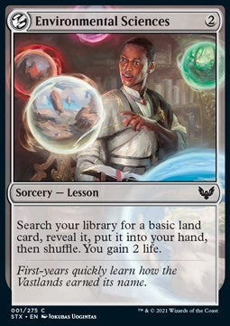 Scienze Ambientali - Strixhaven: Scuola dei Maghi (Common) [STX-1]
