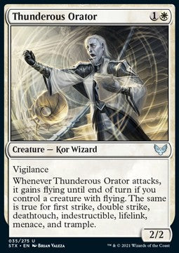 Oratore Tonante - Strixhaven: Scuola dei Maghi (Uncommon) [STX-35]