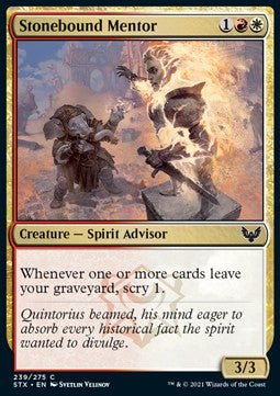 Mentore Vincolata dalla Pietra - Strixhaven: Scuola dei Maghi (Common) [STX-239]