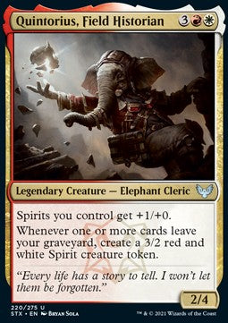 Quintorius, Storico da Campo - Strixhaven: Scuola dei Maghi (Uncommon) [STX-220]