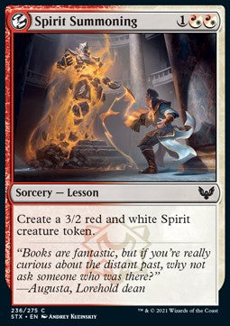 Evocazione dello Spirito - Strixhaven: Scuola dei Maghi (Common) [STX-236]