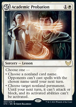 Punizione Accademica - Strixhaven: Scuola dei Maghi (Rare) [STX-7]