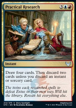 Ricerca Pratica - Strixhaven: Scuola dei Maghi (Uncommon) [STX-212]