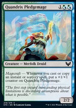 Maga Iniziata di Quandrix - Strixhaven: Scuola dei Maghi (Common) [STX-219]