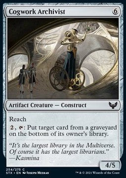 Archivista a Ingranaggi - Strixhaven: Scuola dei Maghi (Common) [STX-254]