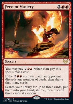 Maestria Ardente - Strixhaven: Scuola dei Maghi (Rare) [STX-101]