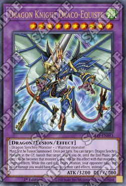 Cavaliere Drago Draco-Equiste - Fantasmi dal Passato (Ultra Rare) [GFTP-093]