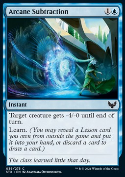 Sottrazione Arcana - Strixhaven: Scuola dei Maghi (Common) [STX-36]