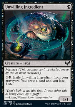 Ingrediente Riluttante - Strixhaven: Scuola dei Maghi (Common) [STX-90]