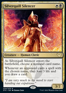 Silenziatrice di Pennargento - Strixhaven: Scuola dei Maghi (Rare) [STX-234]
