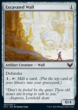 Muro Dissotterrato - Strixhaven: Scuola dei Maghi (Common) [STX-255]