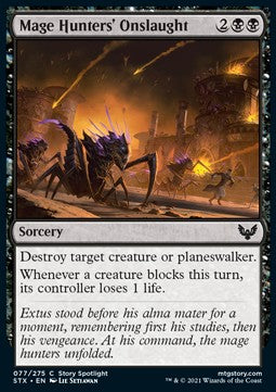 Assalto dei Cacciamaghi - Strixhaven: Scuola dei Maghi (Common) [STX-77]