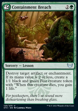 Falla di Contenimento - Strixhaven: Scuola dei Maghi (Uncommon) [STX-125]